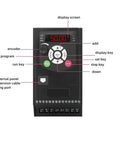 Compact Variable Frequency Drive Inverter For Three Motors 0.4 0.75 1.5 2.2KW 220V Budget Friendly Mini VFD speed controller front panel