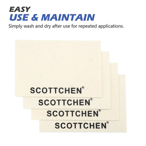 4 Pack Pro Grade Wool Polishing Cloths for Buffing and Lapping 6 Inch by 4 Inch by 1.55mm Easy to Use and Maintain