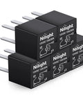 5 Pack 4 Pin SPNO Automotive Relay 20A Sealed, Plug and Play Direct Replacement for Polaris RZR Model 3031AHCR1U01