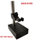 Granite Height Gauge Stand With Dial Gauge Base And Fine Adjustment For Machining, 150 x 100 mm Base, 40 mm Travel