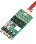 Bulletproof 7S 24V 20A Lithium Battery BMS Board featuring Smart Cell Balancing and Thermal Cutoff Shield close-up view.