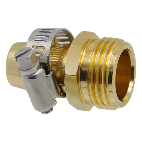 Heavy Duty Garden Hose Repair Kit With Clamps Includes Male And Female Fittings Aluminum Hose Repair Connector Set 3 Pack Rustproof Leak Free Quick Fix For Outdoor Watering