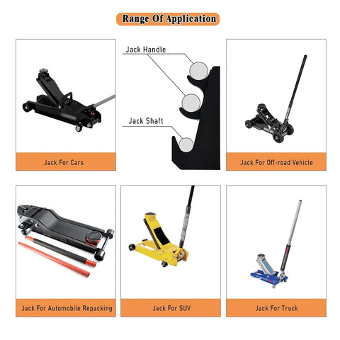 Heavy Duty Wall Mount Jack Stand Organizer For Garage And Shop Pro Grade Steel Storage Bracket Keeps Hydraulic Jacks Off The Floor