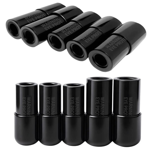 Heavy Duty Large Tap Socket Set 5 Piece Adapter Kit Fits 5/8, 11/16, 3/4, 7/8, and 1 Inch Taps, 1/2 Inch Drive