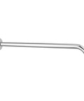 18 Inch Shower Arm With Round Escutcheon Chrome Polished Chrome Rock Solid Brass Construction Half Inch NPT Wall Mount