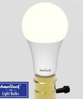 A21 LED Three Way Light Bulb With Low Medium High Settings, 2200 Lumens Daylight 5000K, 50 100 150W Equivalent in lamp base