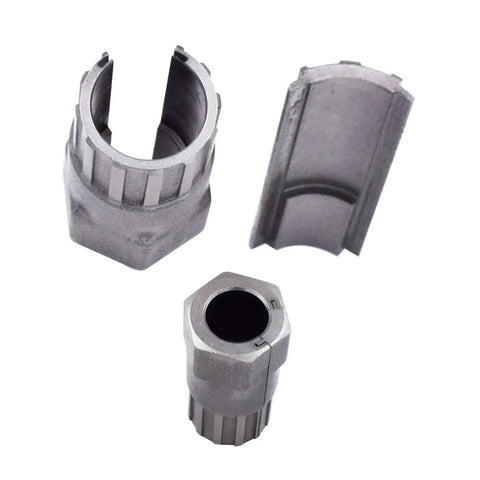 Ebike Freewheel Removal Tool For DNP 7 8 9 10 Speed Split Two Part Design With Pass Through Cable DIY Hub Motor Freewheel Extraction