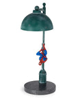 Spider Man Streetlight LED Mood Desk Lamp For Heroes Night Light 16 Inch Marvel Themed Desk Light With Bright LED Glow Lit Street Lamp Style For Fans And Collectors