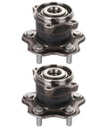 Pre Greased AWD Rear Wheel Bearing And Hub Assembly For 2008 2013 Nissan Rogue 5 Lug Non ABS 2 Pack Beefed Up Heavy Duty