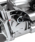 Close-up of Plate Joiner For Quick, Precise Biscuit Joinery With Five Point Six Amp Motor And Eleven Thousand RPM settings