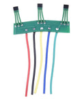 Electric Bike Hall Sensor PCB 120 Degree 413F Sine Wave Motor Controller Board With Cable, 3 Wheel E-Bike Scooter Part