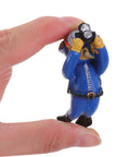 Detailed view of a Two Pack Floating Diver Ornaments For Aquariums figurine held in hand, showcasing cute underwater decor for fish tanks.
