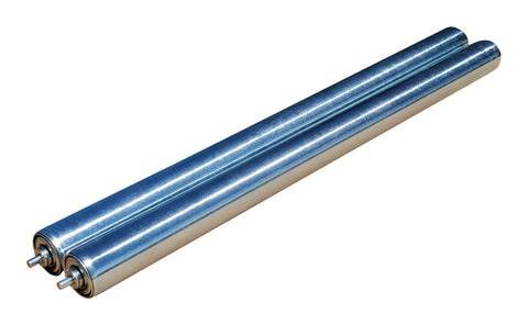 Heavy Duty Galvanized Steel Gravity Conveyor Rollers 22 Inch By With 1.5 In Diameter Ball Bearing Rodillo For Material Handling perfect for conveyor applications.