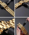 All In One Watch Link Removal Kit With Two Link Pliers Pin Remover Replacement Pins And Extractors For Easy Band Sizing And Bracelet Adjustment