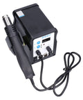 Pro Grade Digital Hot Air Rework Station 898D with Adjustable Temperature and Air Flow, 750W power, aluminum alloy body
