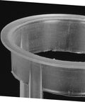 200 Piece Hydroponic Growth Kit For Easy Garden Veggies With Lightweight Breathable Plant Cups And Growth Baskets Ideal For Hydroponic Vegetables Drought Resistant Plant Maintenance And Home Setup, clear plastic cup close-up