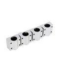 SCS10UU Linear Ball Bearing Set Of 4, 10mm Bore Diameter, High Quality Steel Sliding Block
