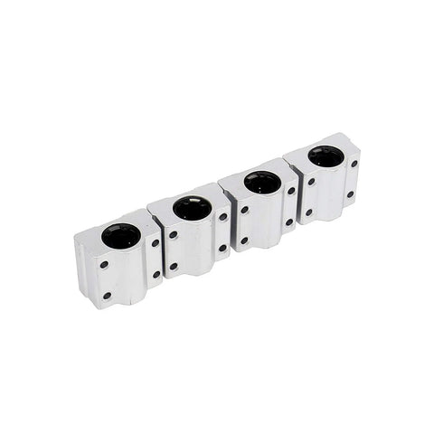 SCS10UU Linear Ball Bearing Set Of 4, 10mm Bore Diameter, High Quality Steel Sliding Block