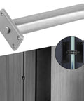 Concealed Tubular Door Closer With Automatic Soft Close Quiet Durable Spring For Doors Up To 50Kg Hidden Hinge Mechanism