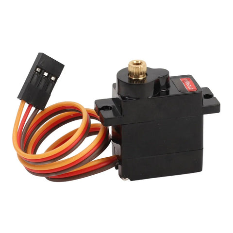 Lightweight 9G Servo Motor Kit With Heavy Duty Copper Gears for precise control in RC cars and custom robotics.