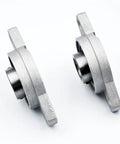 Premium High Performance 2Pcs Zinc Alloy Pillow Block Bearings With 20mm Chrome Steel Inserts Self Aligning Design For Tough Machinery Loads Like Boss