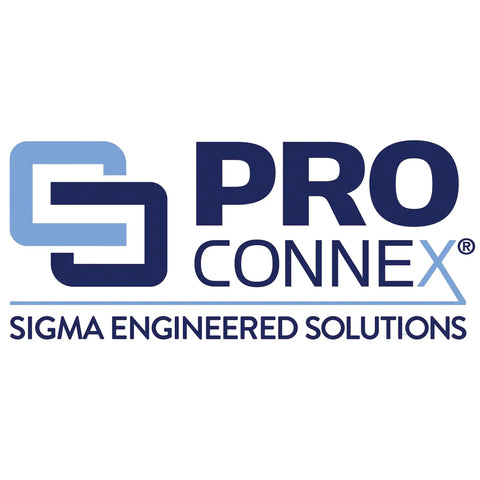 One And A Half Inch Rigid Plastic Insulating Bushing For End Of Conduit IMC And Other Threaded Connectors, 1 Pack, Built To Last, Flame Retardant Thermoplastic Construction, 105 Celsius Rated, CULus Listed. PRO CONNEX logo