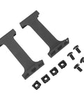 1U Server Rack Depth Extender For 19 Inch Cabinets Uses Aluminum Alloy With 4 Inch Depth Adjustment, includes brackets and screws.