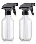 Two Pack 10 Oz Water Spray Bottles BPA Free Refillable With Fine Mist Adjustable Nozzle For Hair Cooking Cleaning Plant Care And Everyday Home Use Grab And Go