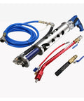 No Fuss Heavy Duty 1500W High Pressure Spray Gun For Exterior Putty Mortar And Real Stone Paint Coating with hose and attachments