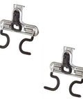 FastTrack Wall Double S Hook Garage Organizer Set, 2 Pack For Hand Tools, featuring soft grip tool hangers and easy snap-in install.