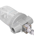 Air Compressor Lubricator With Aluminum Alloy Oil Separator And Transparent PC Cup For Pneumatic Systems Pro Grade Lubrication And Filtration 0.1-0.8 MPa Input, close-up view