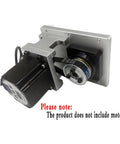 Rotating Platform Cam Indexer For Cutting Tables 360 Degree Electric Rotary Table with NEMA 23 compatibility, no motor
