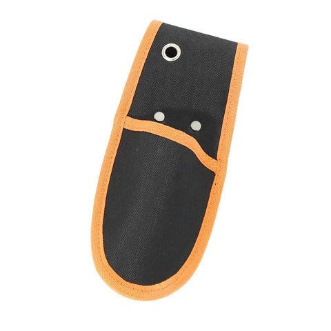 Heavy Duty Tool Pouch Built Tough With Reinforced 600D Fabric And Riveted Seams For Electricians Carpenters Skilled Trades Crews, top view