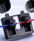 Anti Slip Double Spring Welding Fixture for Repair And Assembly of Electronic Components, durable soldering jig, black plastic