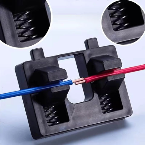 Anti Slip Double Spring Welding Fixture for Repair And Assembly of Electronic Components, durable soldering jig, black plastic