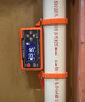 Digital Level Angle Finder With Programmable Angles, Measures 0 To 90 And 0 To 180 Degrees, Dual Axis Bullseye Ranges on pipe