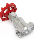 304 Stainless Steel Gate Valve 3/4 Inch NPT Female With Wheel Handle Full Bore Rotary Gate Valve For Water Oil Gas