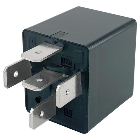 Beefy 12V 40A 5-Pin SPDT Relay Pack Four Pack For Automotive Systems 12VDC Power Relay Compatible With HID Lighting ABS EPS AC Fixes No Start