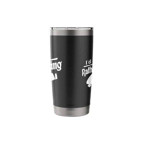 Black insulated tumbler with text, Gyrocopter Gyroplane Pilot Stainless Steel Insulated Tumbler Dual Wall Coffee Cup For Autogyro Fans Hobby Flyers Flight Instructors And Gyroplane Enthusiasts On The Go.