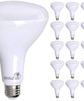 20 Pack BR40 LED Light Bulbs 1400 Lumen, 5000K Daylight, 16W Equal 120W, Instant On, Dimmable, Energy Saving UL Listed Flood Lights