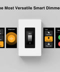 Matter Smart Dimmer Switch With Weather Display And Energy Monitoring No Fuss Setup Works With Apple Home Alexa And Google Home