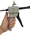 Mixing And Dispensing Gun For 50ml Epoxy Cartridges With 1 To 1 Or 1 To 2 Ratios, Compatible With 3M Adhesive 04747 Cartridges