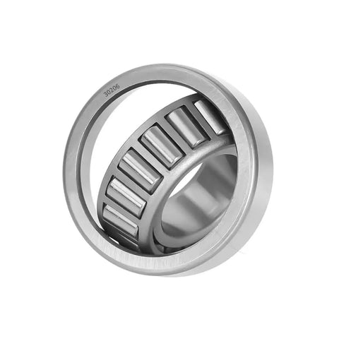 Badass Stainless Steel Tapered Roller Bearings S32014 70mm By 110mm By 25mm showing inner and outer ring with tapered design.