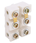 Top Shelf Terminal Block Strip And Barrier Wire Connector With Flame Retardant Plastic For Hassle Free DIY Electrical Upgrades, 43x33x21mm