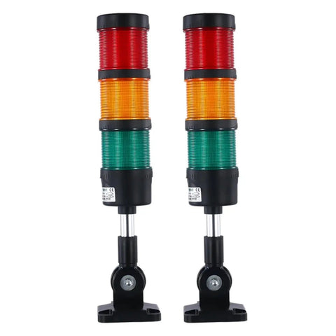 Industrial LED Warning Light for Security and Alarm Systems with Flashing or Steady Modes Multi Layer Siren Indicator Lamp 3-layer beacon