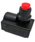 Propane Gas Patio Heater Pulse Igniter Replacement With AAA Battery Electronic Igniter black casing with red switch