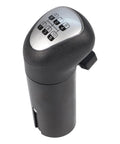 Heavy Duty Truck Shift Handball A6909 Replacement Gear Change Knob For Eaton And Fuller Rugged ABS Construction, black textured knob.