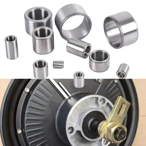 Built Tough Chrome Steel Sleeve Bearing For Electric Motor Wheel Repair, Heavy Duty Oilless Bushing With 12Mm Inner Bore for e-bike and equipment.