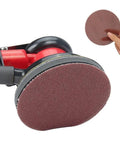 Cool 20 Piece Assortment Of 5 Inch Mesh Hook Loop Sanding Discs With 80 To 600 Grit For Smooth Finish And Dust-Free Prepping On Wood And Metal, showing a close-up of a sanding disc.