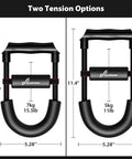 Forearm Strengthener With Adjustable Tension For Wrist And Grip Training, showing 7kg and 5kg options with dimensions.